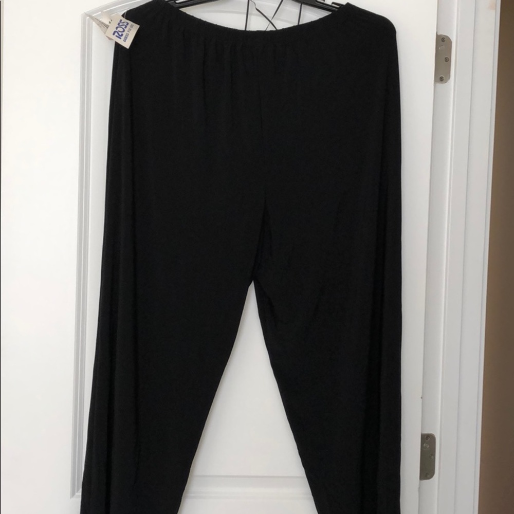Comfort/casual Black Pants